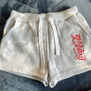 Woman’s tie dye Coca Cola 🩳 shorts